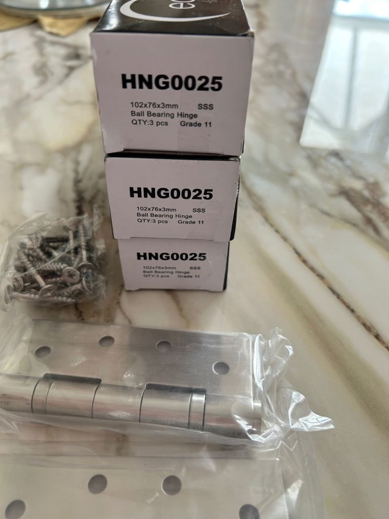 Eclipse Door hinges  top quality  3 in a box  