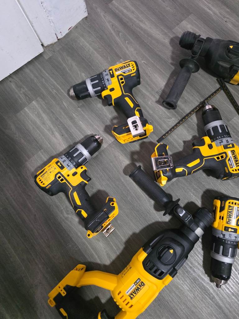 New Dewalt power tools set 