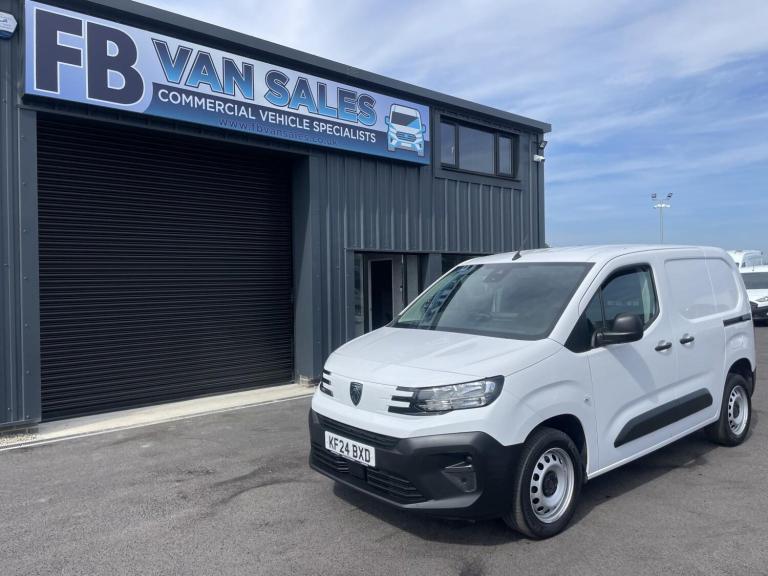 PEUGEOT PARTNER 1.5 BLUEHDI 102BHP PROFESSIONAL SWB 3 SEATS EURO 6 2024