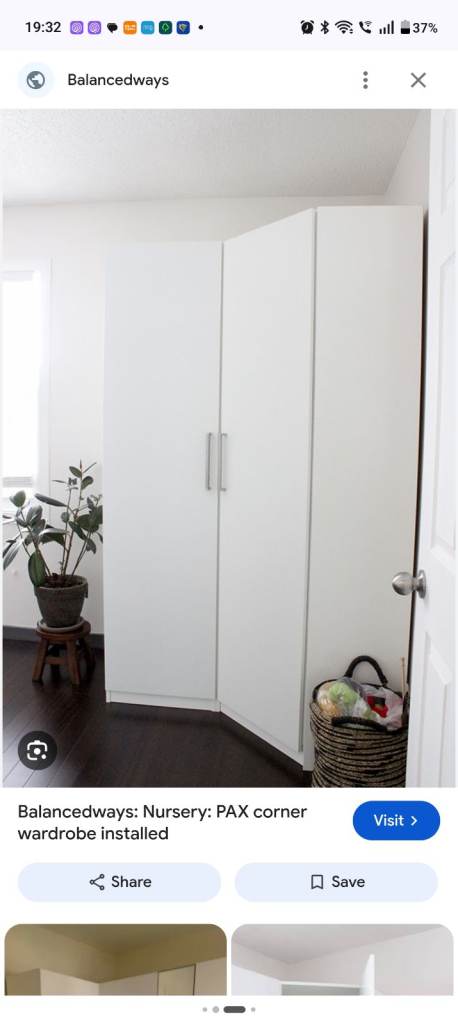 IKEA Corner Wardrobe