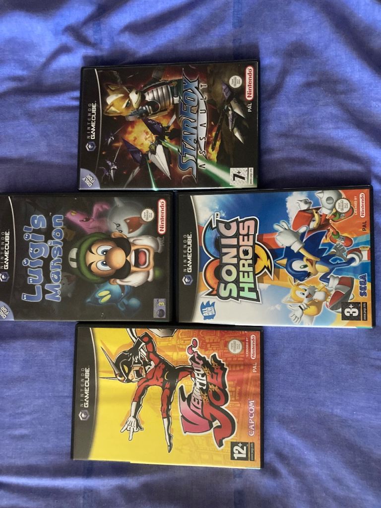 Gamecube Games x4 