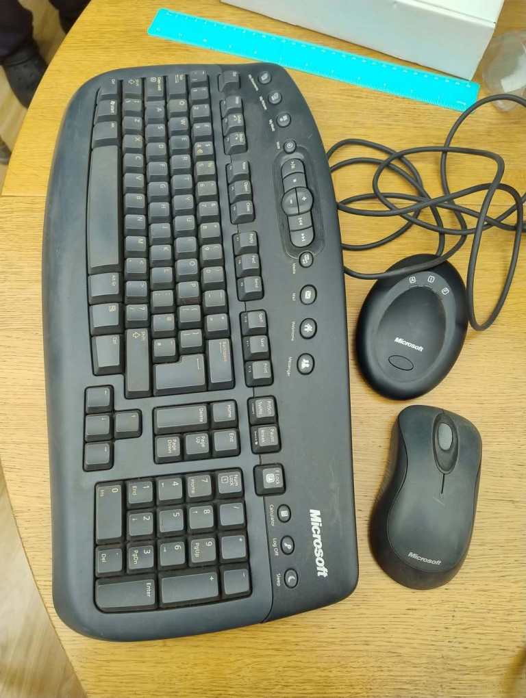 Keyboard and mouse 