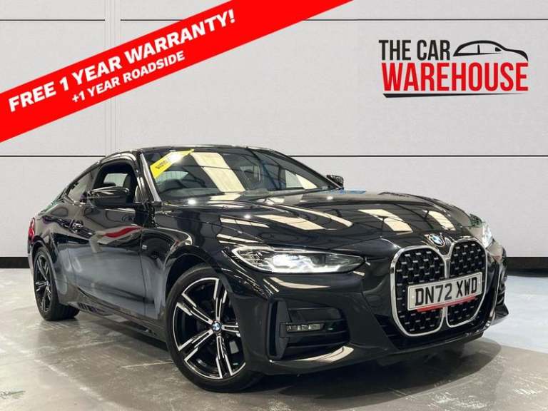 2022 BMW 4 Series 420i M Sport 2dr Step Auto Automatic Coupe Petrol Automatic
