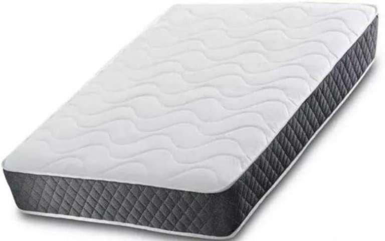 Memory Foam and Spring Mattress With Black Border (3ft - SINGLE (90 x 190cm) **USED EXCELLENT*