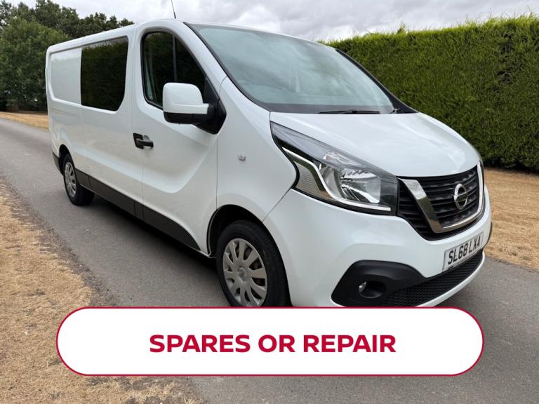 2018 Nissan NV300 1.6 dCi 120ps H1 Acenta Crew Van PANEL VAN Diesel Manual