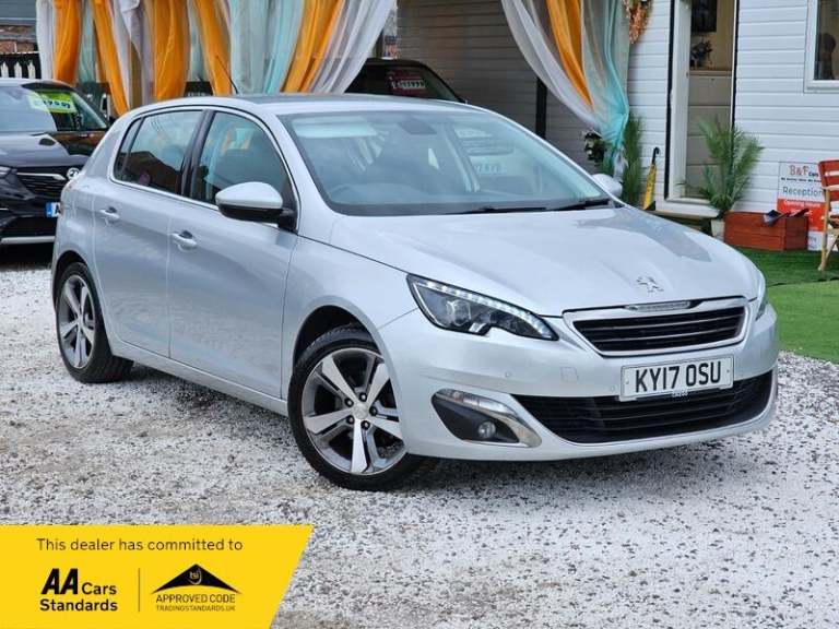 2017 Peugeot 308 1.2 PureTech Allure Euro 6 (s/s) 5dr HATCHBACK Petrol Manual