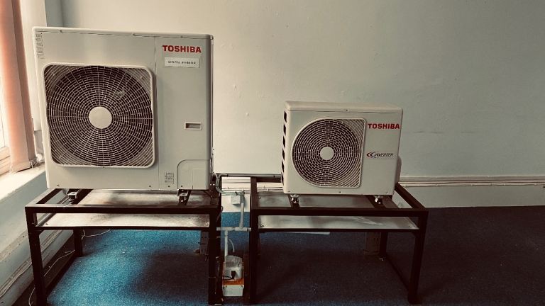 Toshiba air-conditioning units available in Bangor.