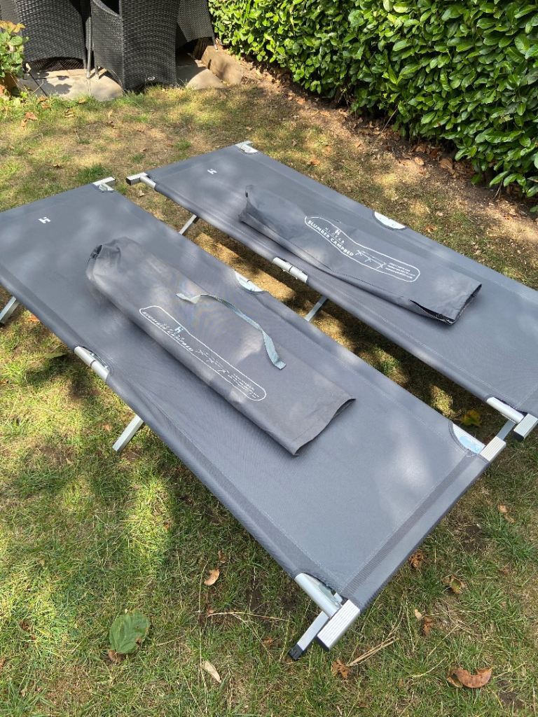 Pair of Hi-Gear Slumber Campbeds – As Good As New
