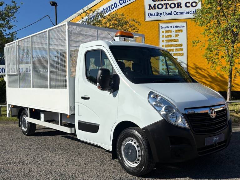 2018 Vauxhall Movano 2.3 CDTi 3500 L3 DROPSIDE  inch REFUGE CAGED BODY+ T/LIFT  inchEuro 6 (130  ...