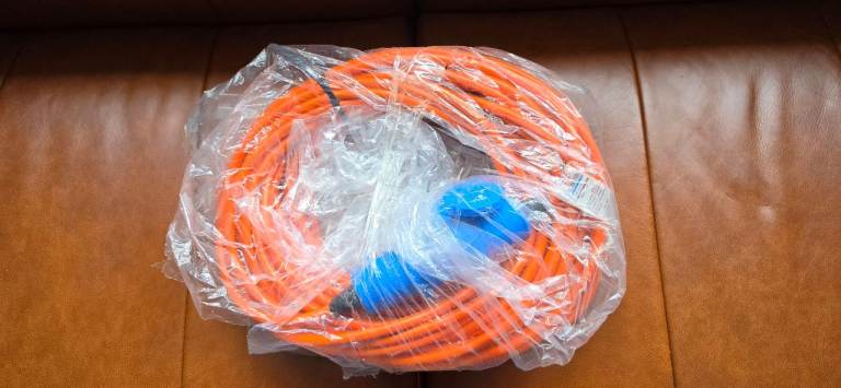 New 10m Caravan Mains Hook Up Lead