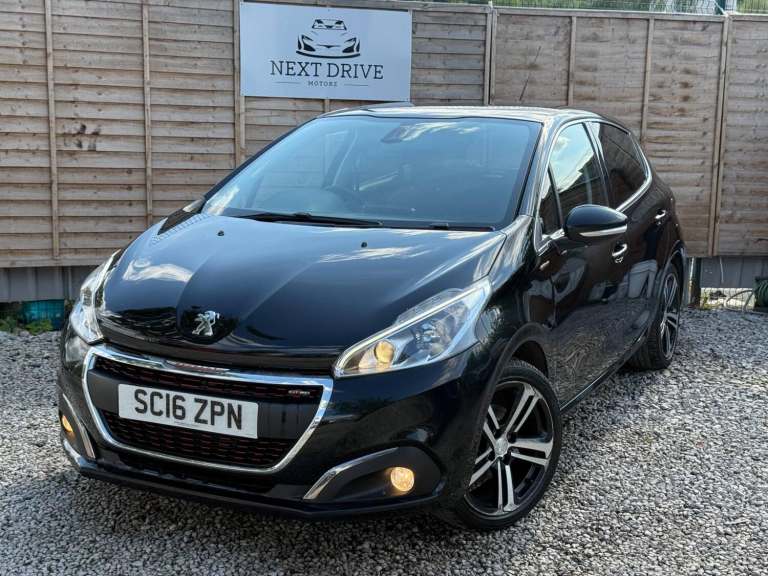 2016 Peugeot 208 1.2 PureTech GT Line Euro 6 (s/s) 5dr HATCHBACK Petrol Manual
