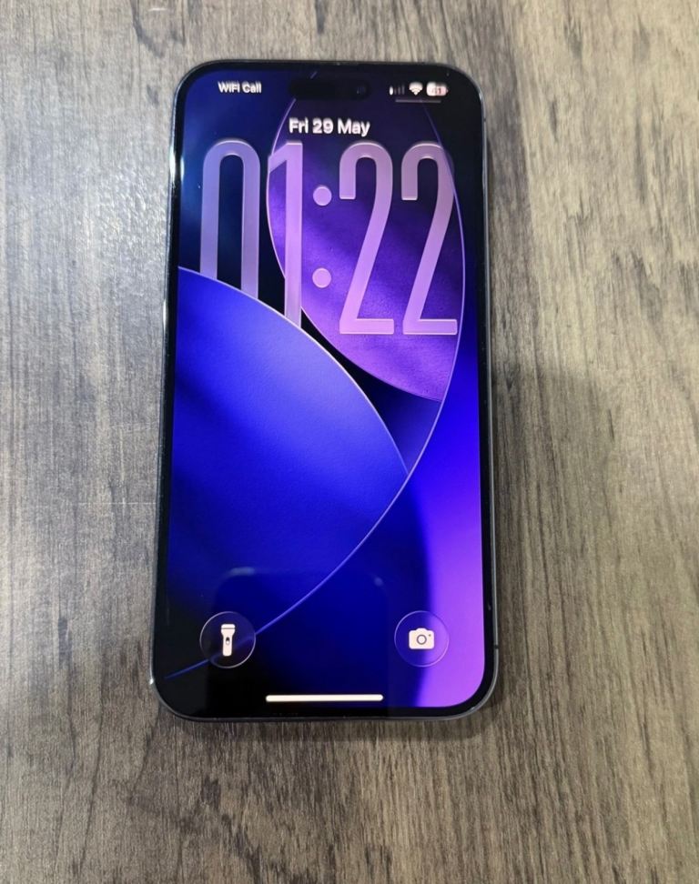 iPhone 14 Pro Max 128GB purple Excellent condition 