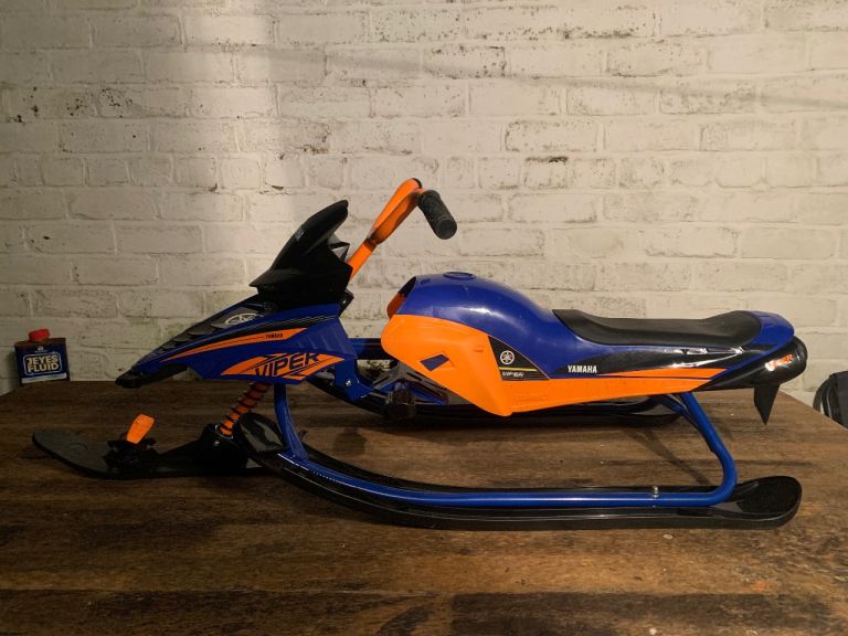 Yamaha viper snow bike sledge 