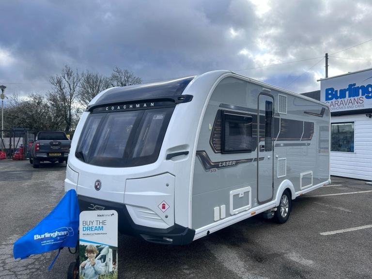 Coachman Laser Xcel 575  ATC / Full Size Fridge Freezer / Wet Central Heating