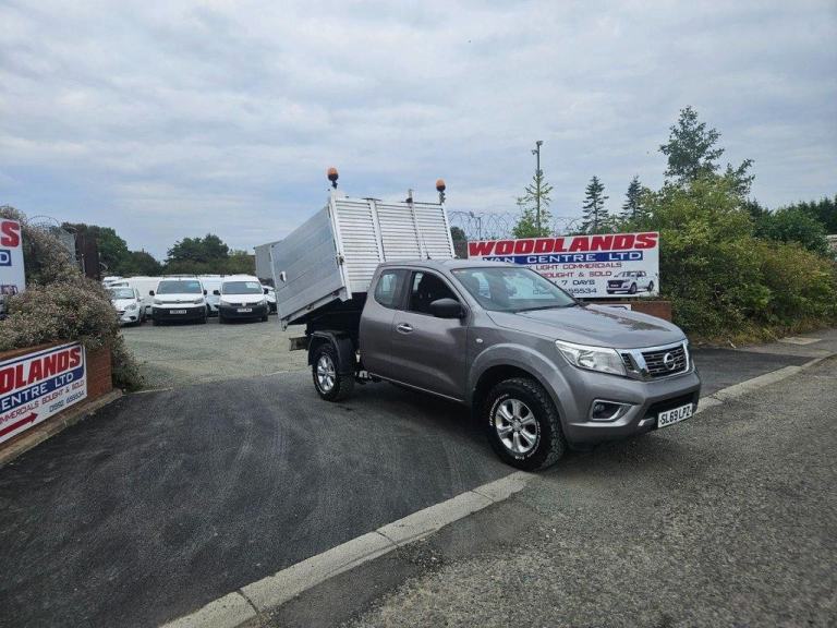 2019 ON 69 PLATE NISSAN NAVARA ACENTA DCI 160BHP 2300CC KING CAB TIPPER ULEZ 