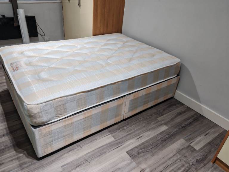 Two NEW Double Beds - Multicoloured, Good Condition