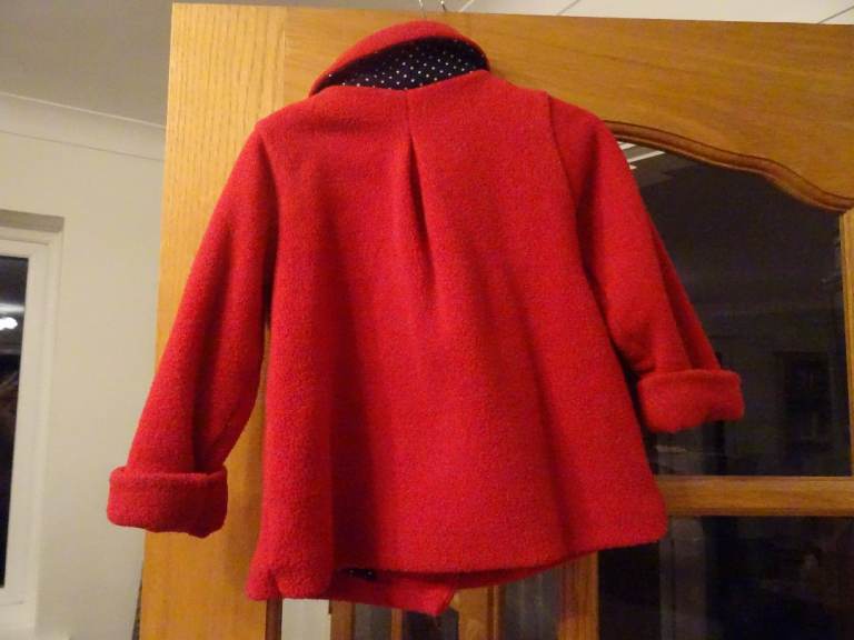 Red Baby Coat