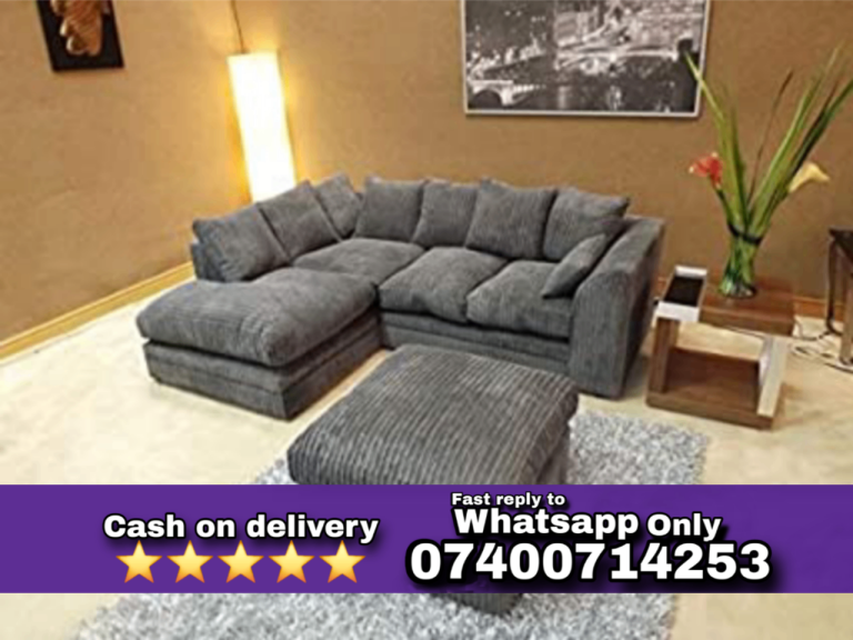 Huge Sofa Sale — Comfy L‑Shape Corner & 3+2 Set, Best Choice for Living Rooms