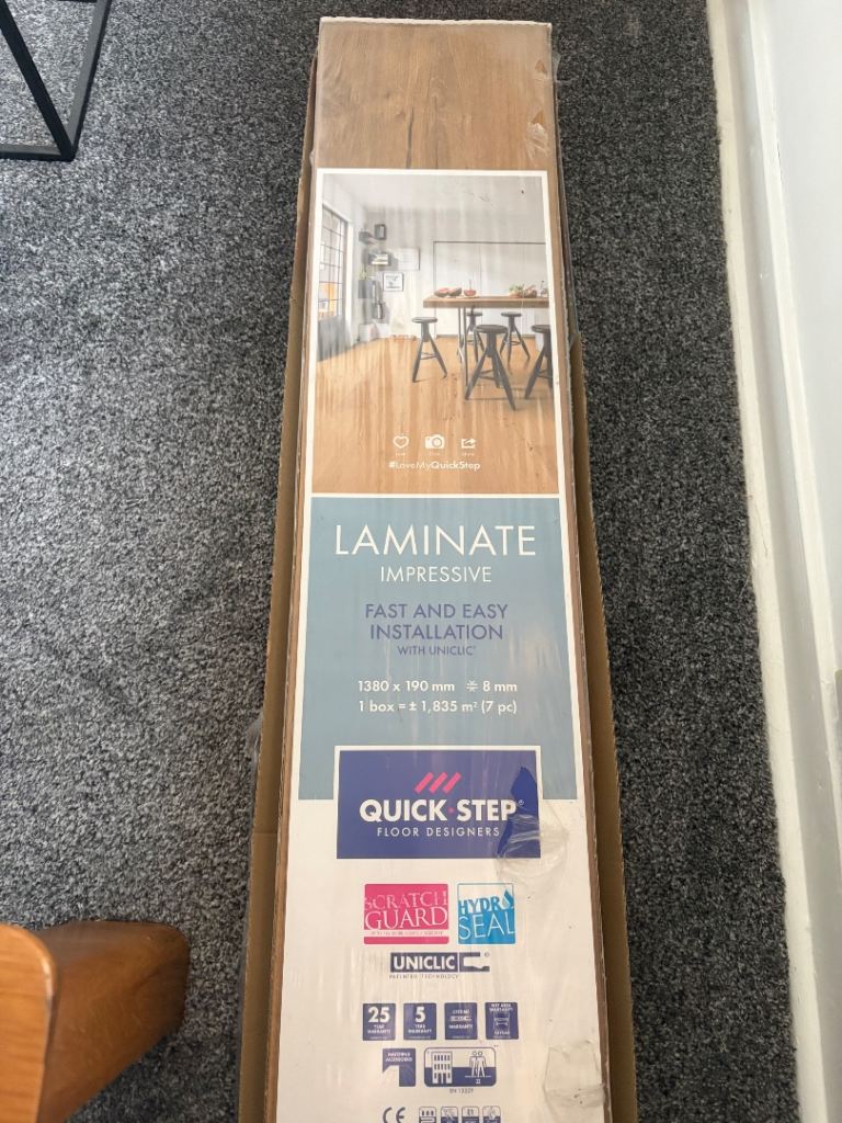 Laminate impressive 1 box (7 pc) and 3 pc
