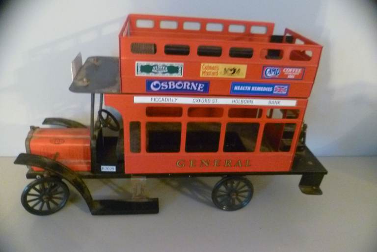 Tin London Bus Vintage Bus 