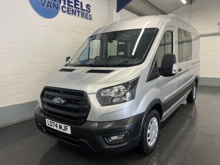 2024 Ford Transit 2.0 350 EcoBlue Trend Crew Van Double Cab 5dr Diesel Manual L3 H2 Euro 6 (s Com...