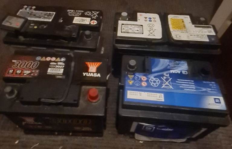 Car , Caravan, boat leisure 12v batteries each battery tested and VGC can deliver free Aberdeen
