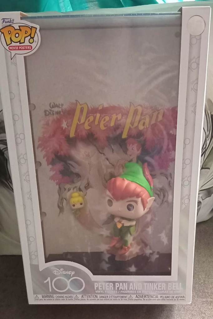 image for Funko Pop Movie Poster - Peter Pan & Tinkerbell 