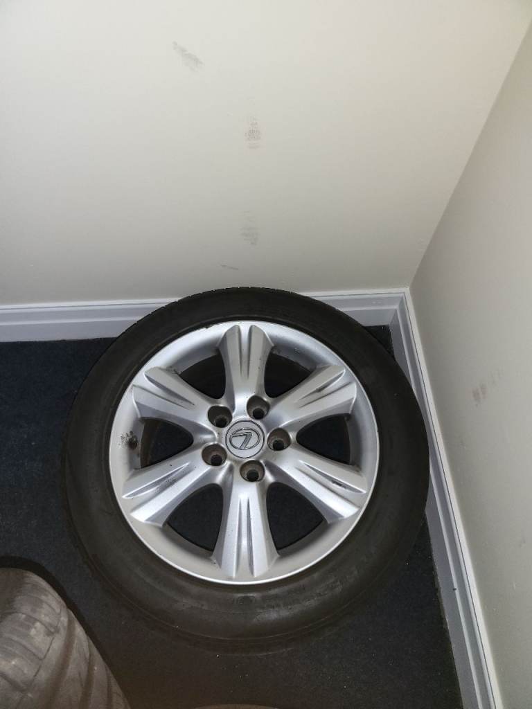 5x 16inch lexus alloys 7 inch width 