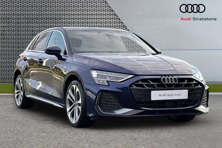 2025 Audi A3 1.5 TFSI e 204 S Line 5dr S Tronic HATCHBACK PETROL/ELECTRIC Automatic
