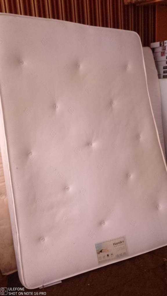 Hamlet Orthocare Memory Mattress - Double, Very Good Condition