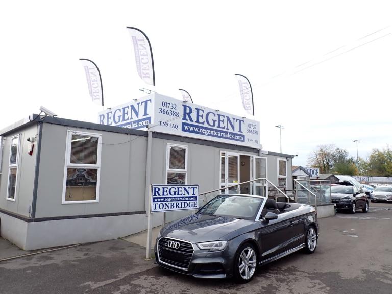 2016 Audi A3 Cabriolet 1.4 TFSI CoD S line Convertible 2dr Petrol S Tronic Euro