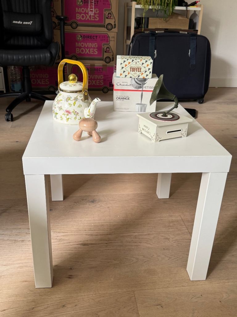 IKEA LACK White Side Table with Shelf — Bedside or Living Room SE17