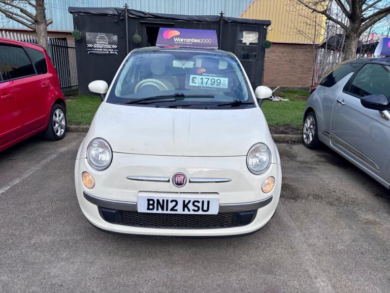 2012 Fiat 500 1.2 Lounge 3dr [Start Stop] HATCHBACK Petrol Manual