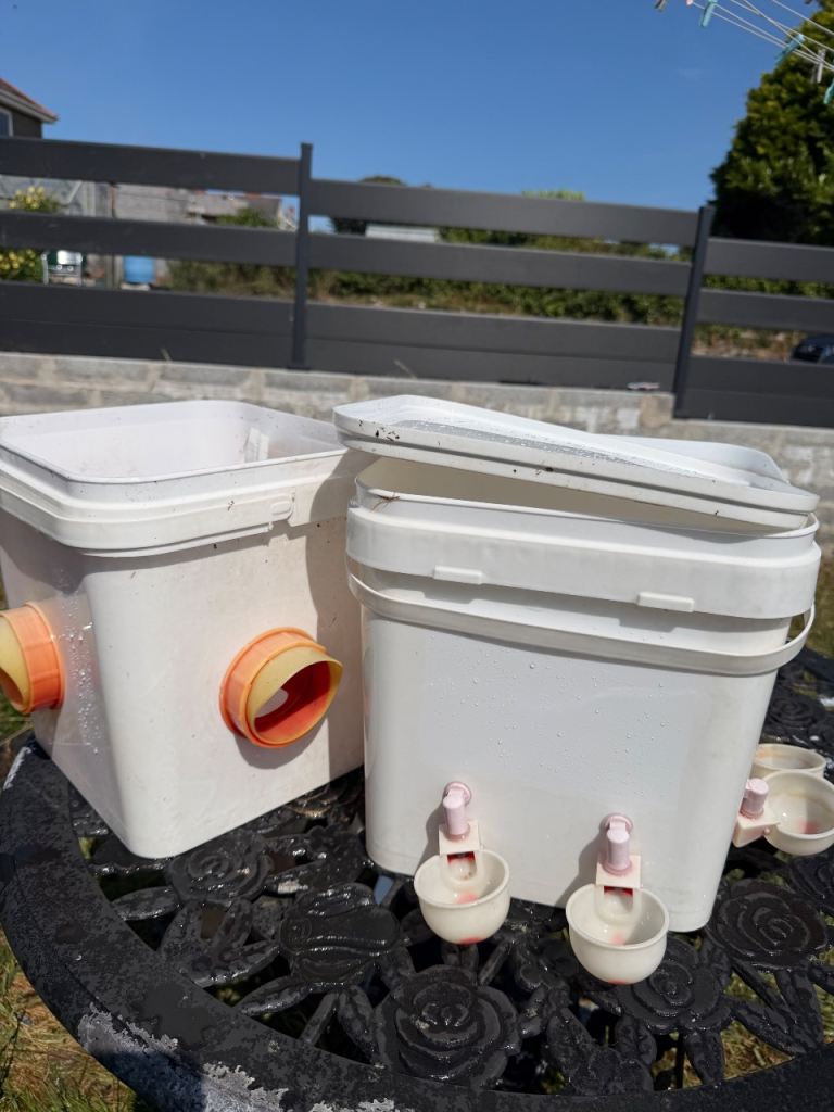 Chicken feeder and drinker 