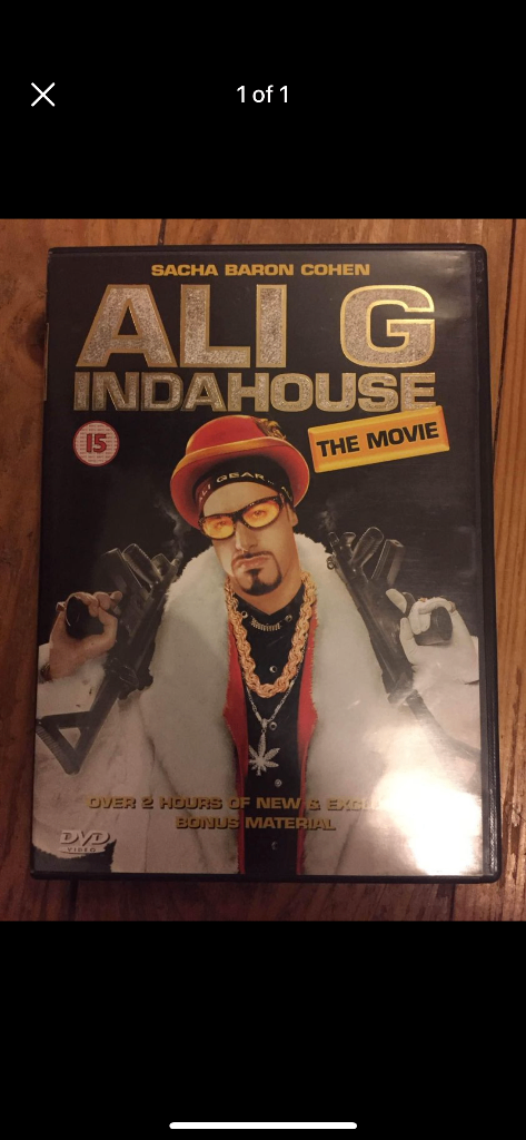 (514) Ali G, Indahouse the movie dvd