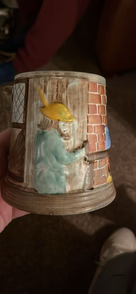 Vintage E Radford Tankard