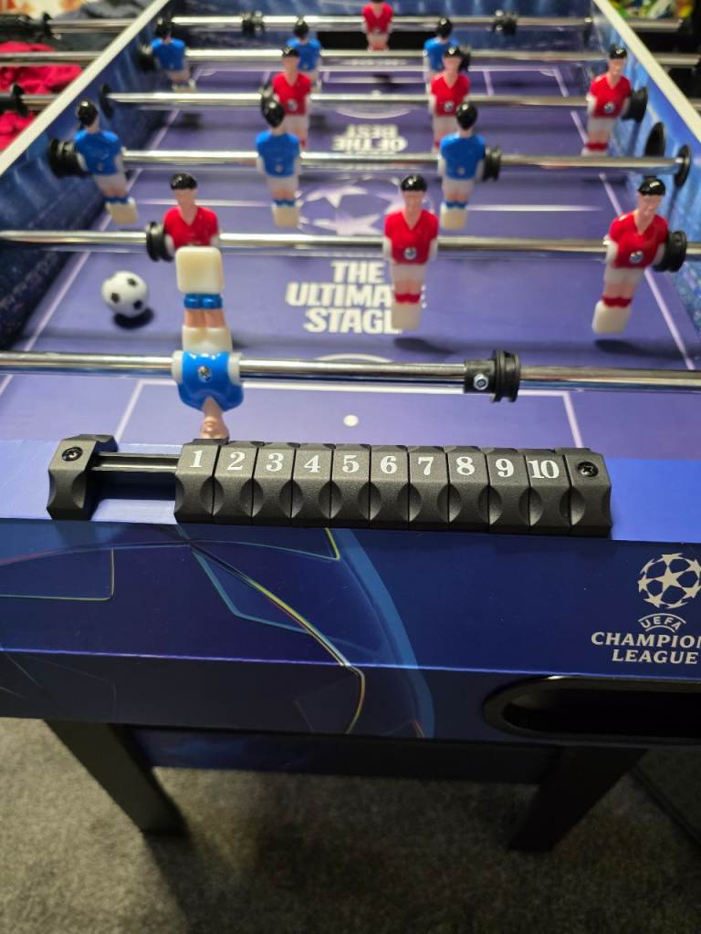 Champions League Foosball Table – Good Condition