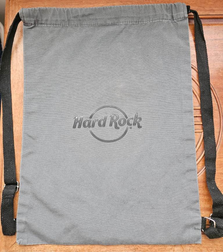 Grey 'Hard Rock Cafe' Backpack