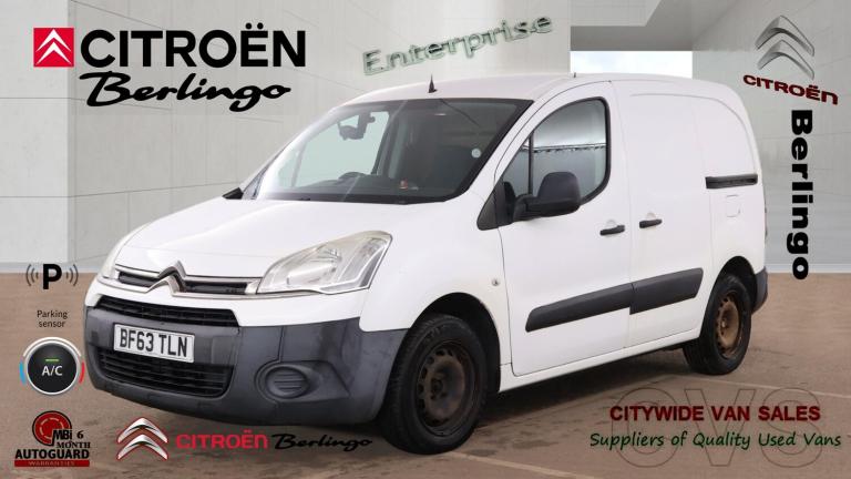 2013 Citroen Berlingo 1.6 HDi 625Kg Enterprise 75ps NO VAT PANEL VAN Diesel Manual