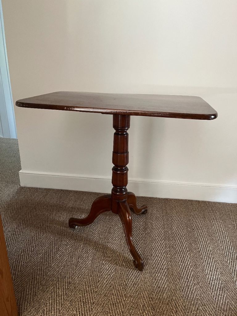Antique mahogany side table