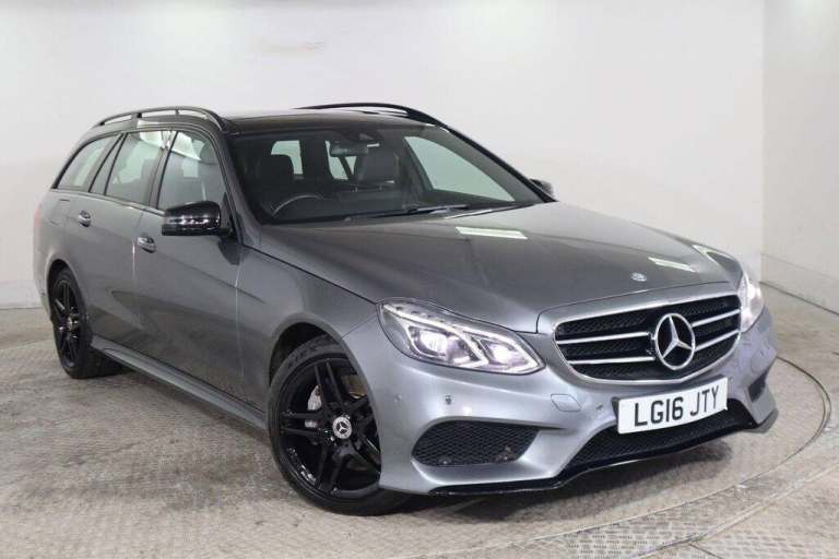 2016 Mercedes-Benz E Class E350 BlueTEC AMG Night Ed Prem Plus 5dr 9G-Tronic ESTATE DIESEL Automatic