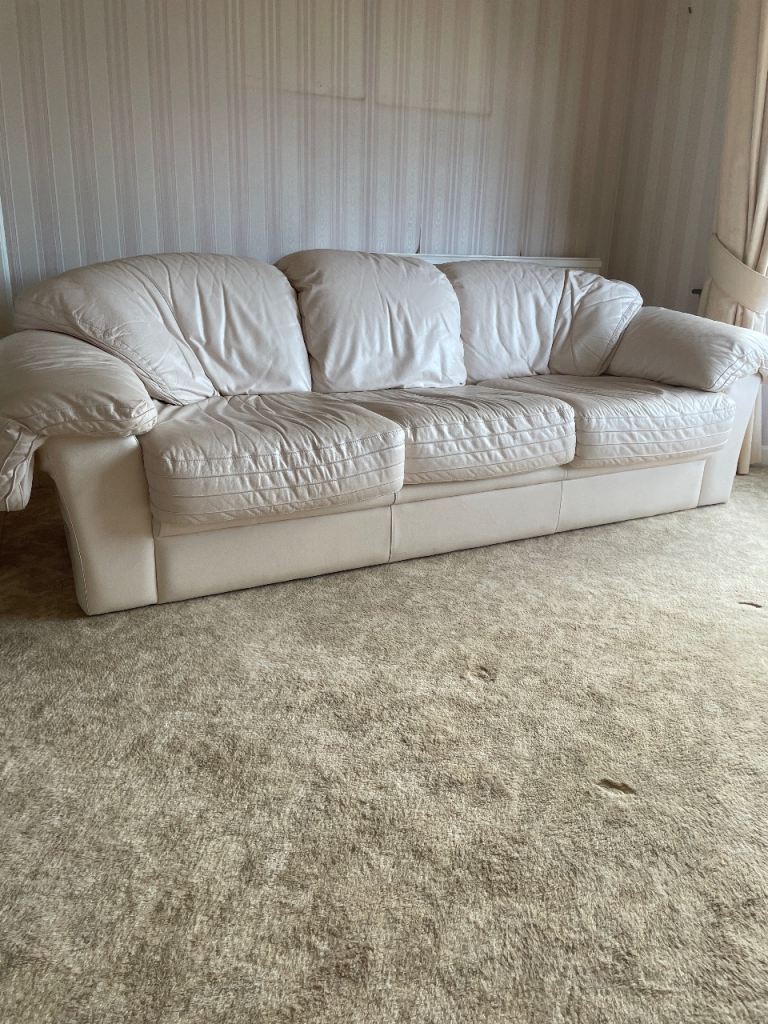 Leather suite