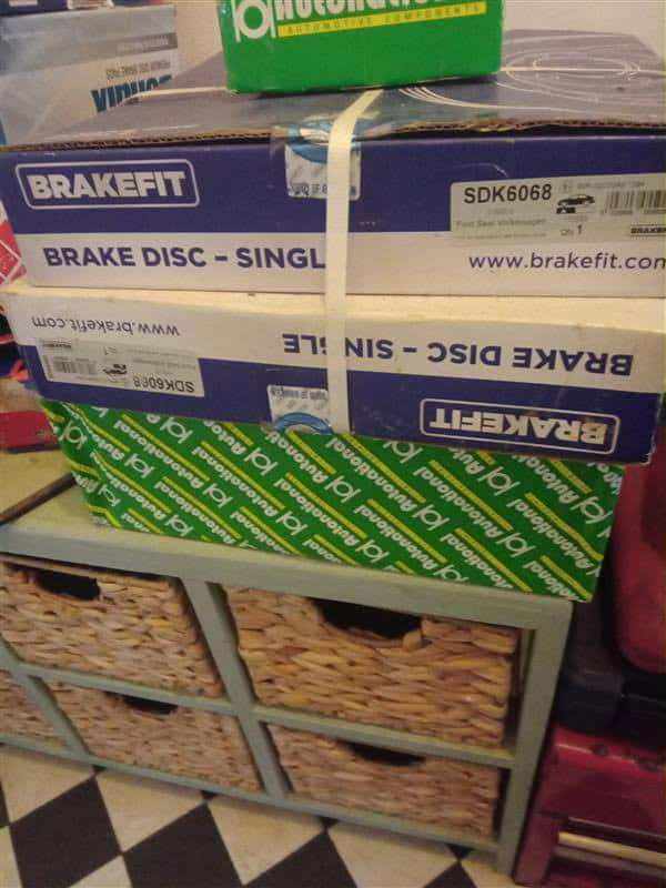 front and rear discs and rear pads ford galaxy 2004 2013