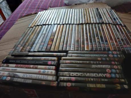 Over 200 SINGLE DVD's for sale, Good Condition