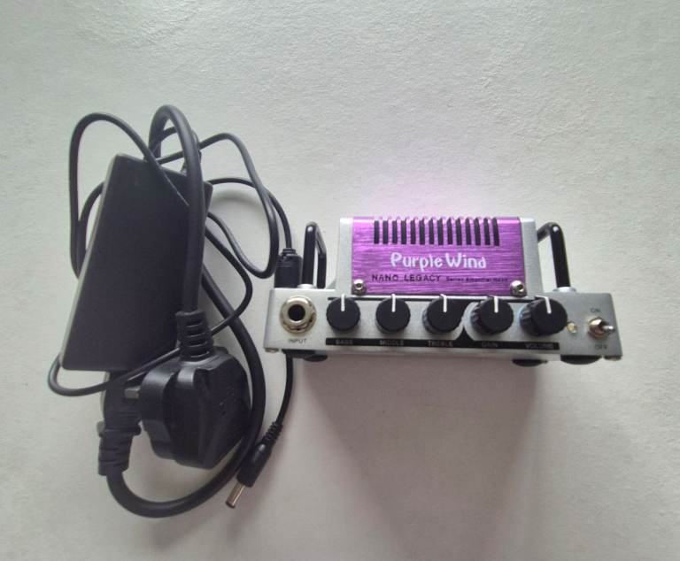 Hotone Nano Legacy Purple Wind Mini Guitar Amp Head