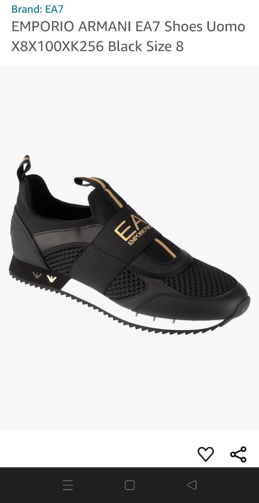 EMPORIO ARMANI EA7 Shoes(Brand New)