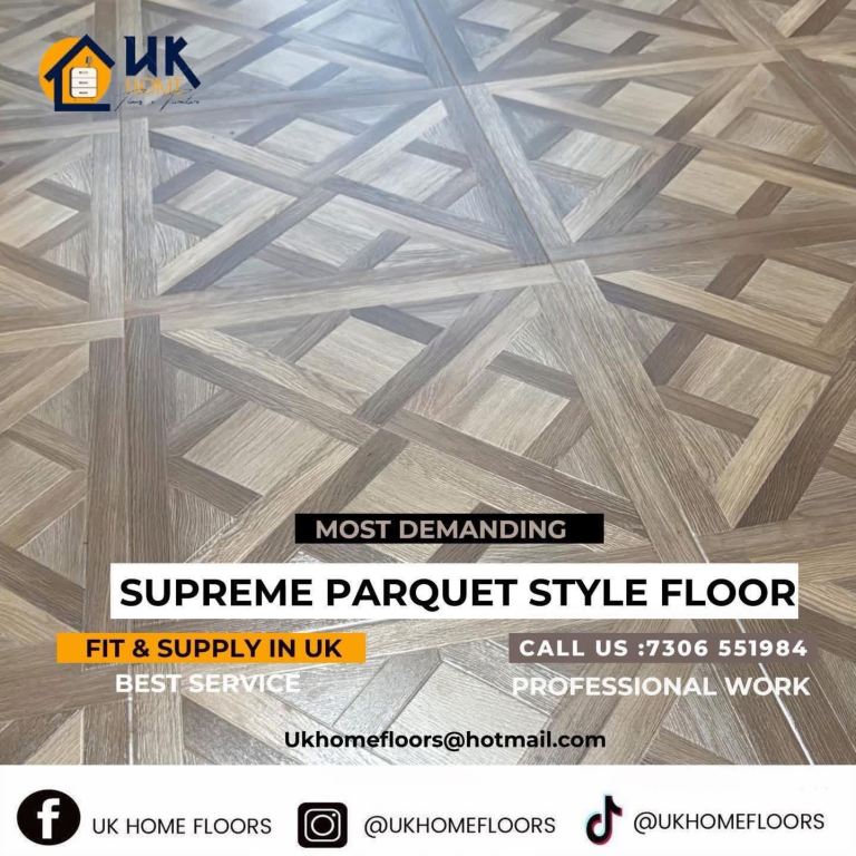 Supreme Parquet Style Floor Tiles – Wood Effect