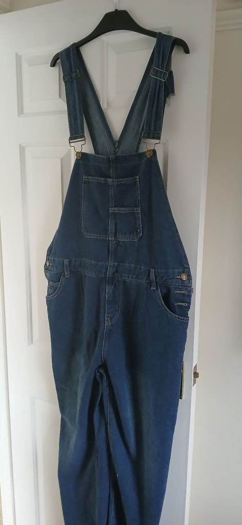 image for Ladies denim Dungeres