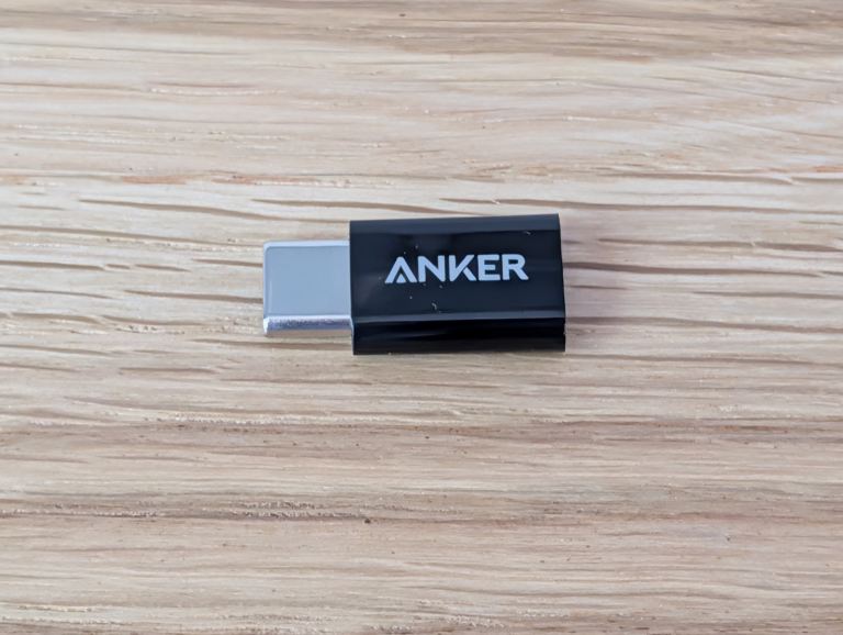Anker Micro USB to USB-C Adapter Black 