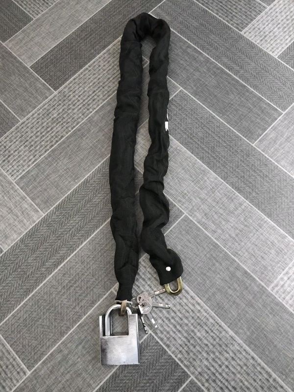 Brand new motorbike bike scooter 10MM Chain lock 1.2m 44 inches long